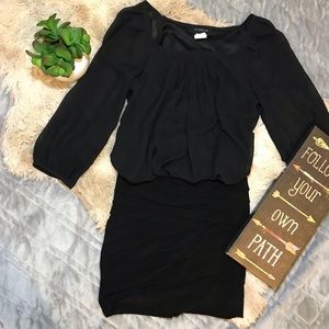 B.darlin black mini dress